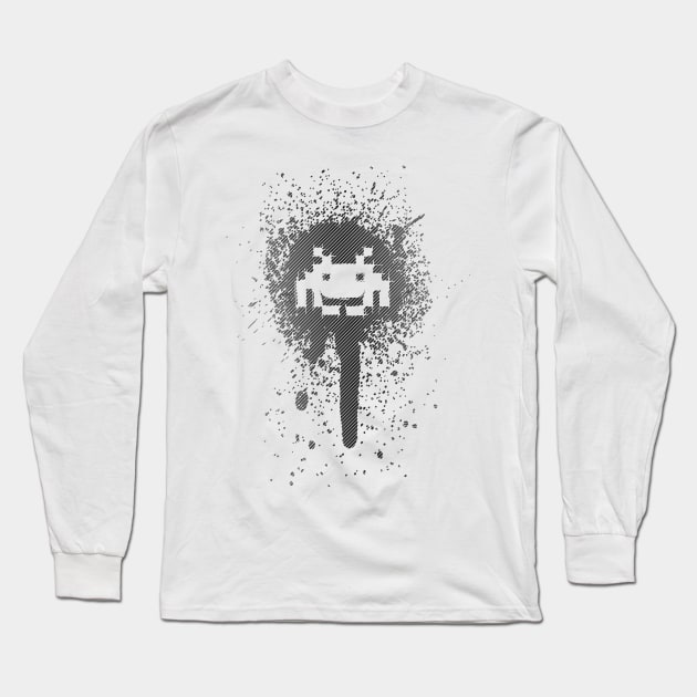 Space Blotch (Dark ver.) Long Sleeve T-Shirt by FnCWorks